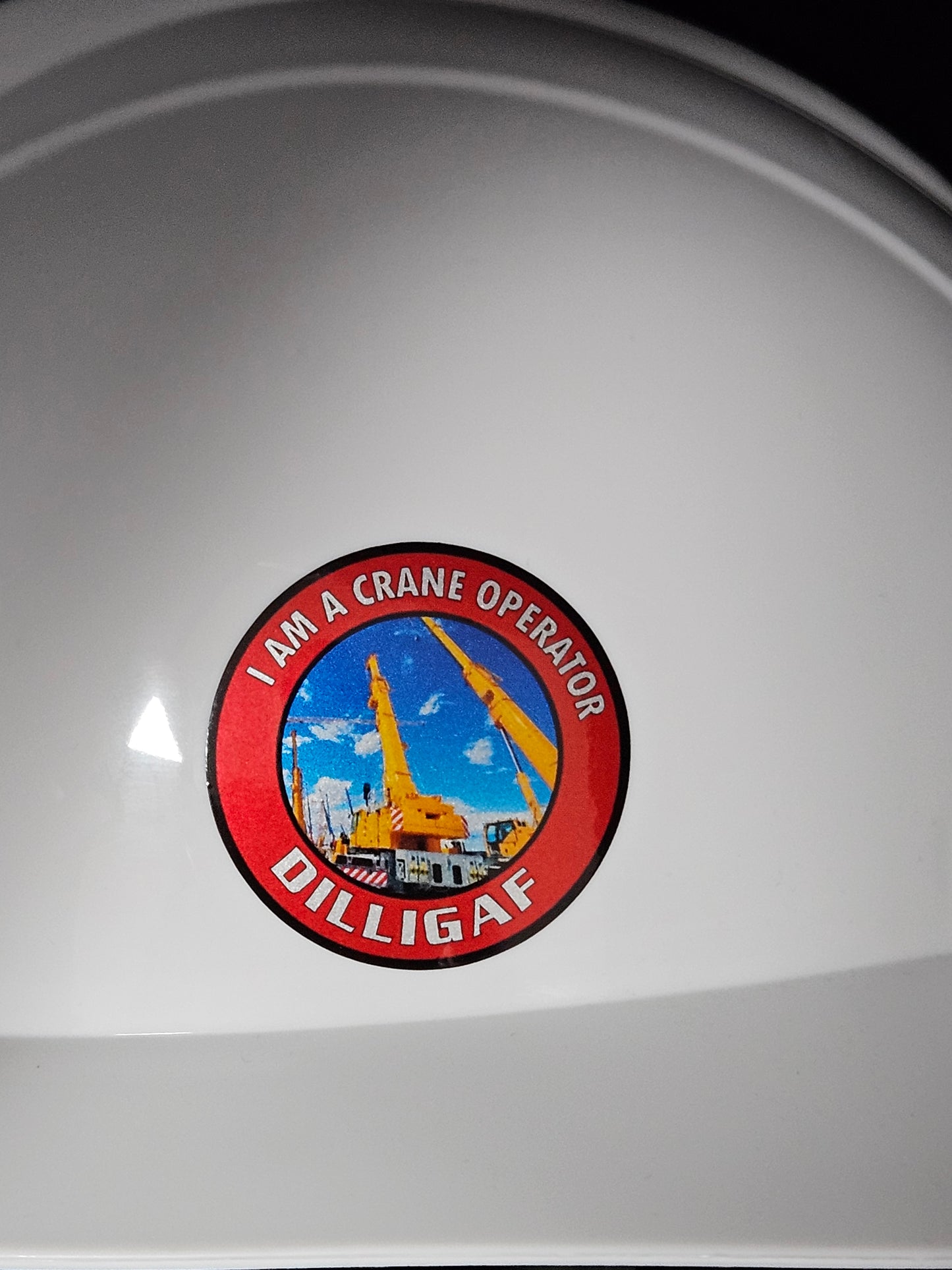 Crane Operator - Hard Hat Stickers