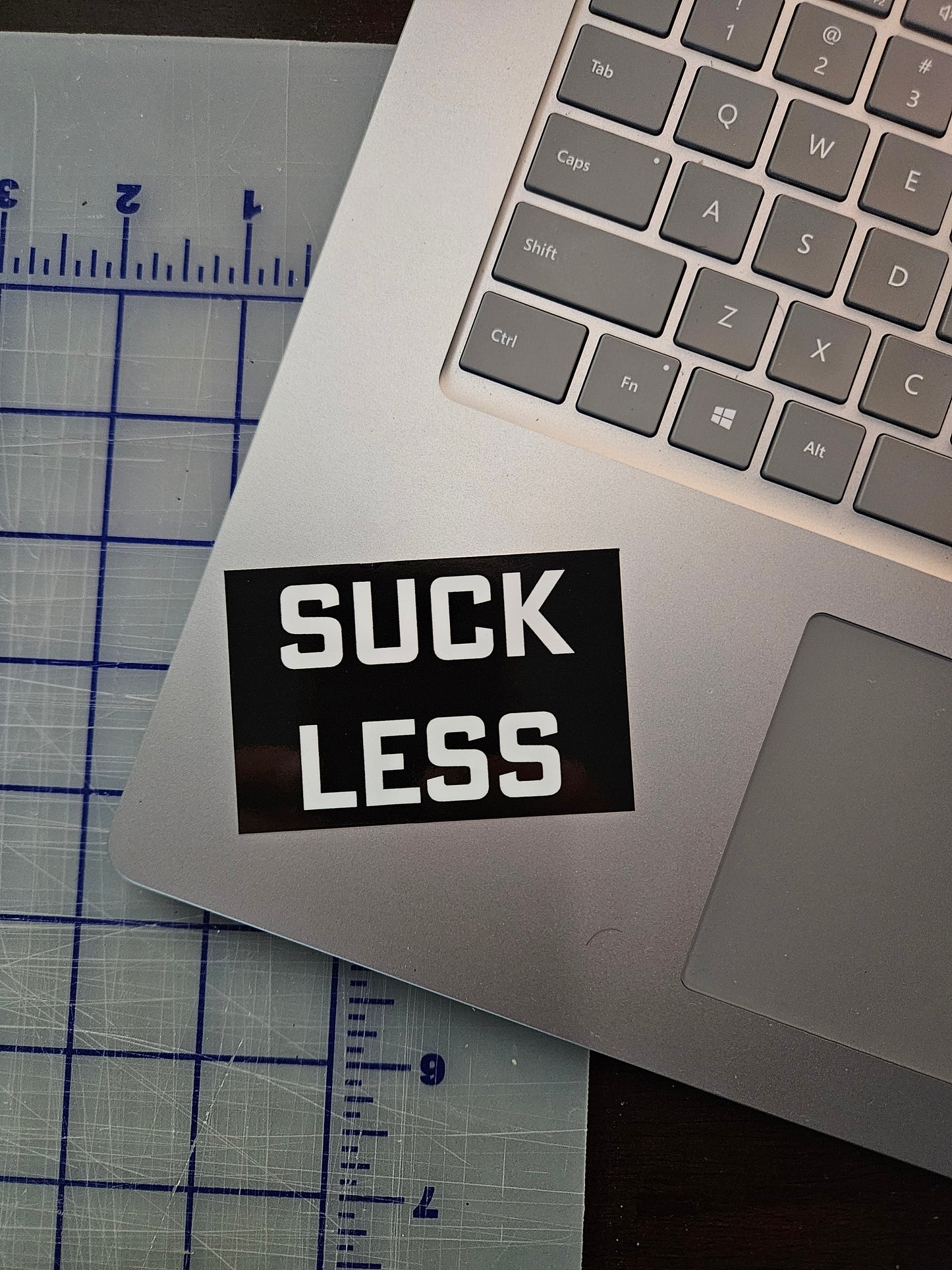 Suck Less Sticker 2x3