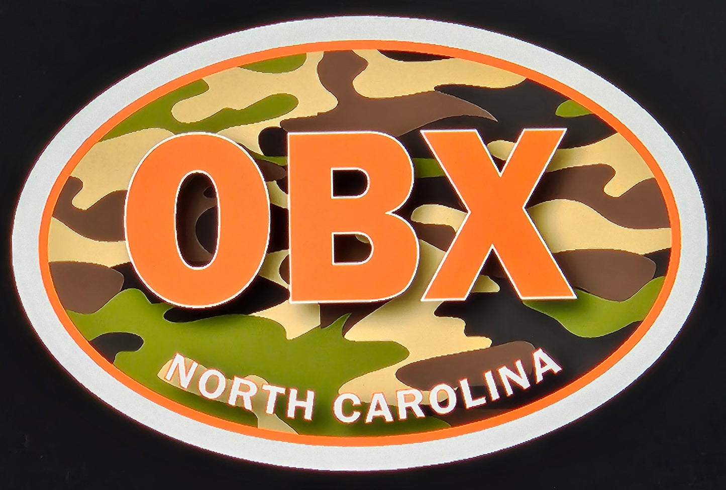 OBX Vinyl Graphic 5 x 3.2 (2 pack)