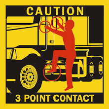 3 Points of Contact Vinyl Graphic (4pack)