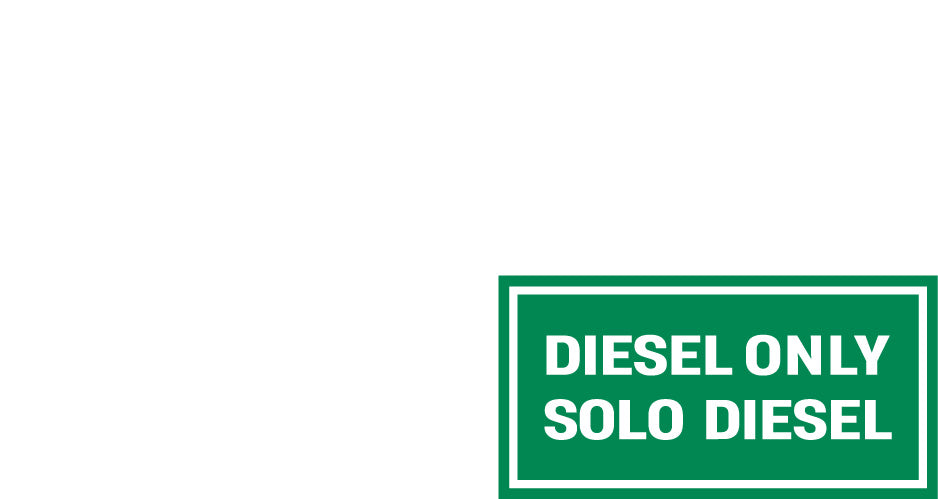 Diesel Only Sticker
